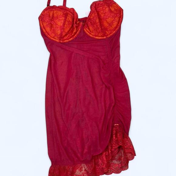 Victoria's Secret Women's Red and Pink Other-nightwear - Picture 1 of 4